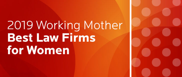 2019 Working Mother Best Law Firms for Women