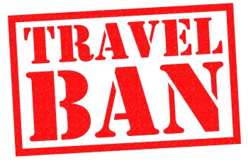 Travel Ban Red Stamp