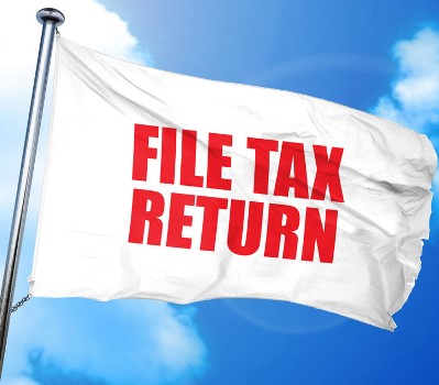 Tax return flag
