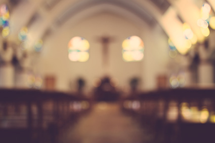 Interior of a church